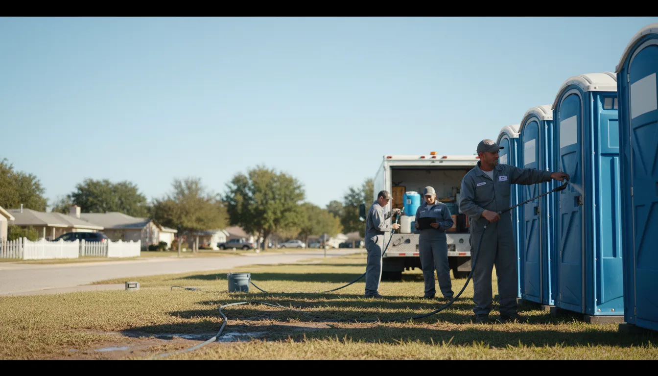 Long-Term Portable Toilet Rental in Olpe, KS near me
